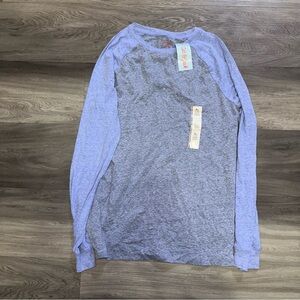 Boys Cat & Jack Long Sleeve Baseball T-Shirt XL Boys NWT Gray